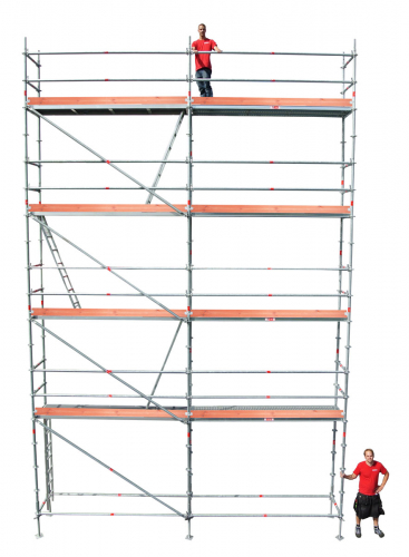 Byggstllning 6x10m - Modul Stl i gruppen Byggnadsstllning / Modulstllning / Stllningspaket Modul - Stl hos Stllning.se (AA-2030-set)