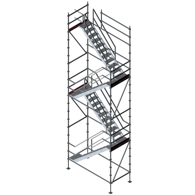 Fristende trapptorn - Modul Stl i gruppen Byggnadsstllning / Modulstllning / Trapptorn hos Stllning.se (AA-F0002-R)