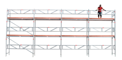 Byggstllning 12x6m - Ram Aluminium i gruppen Byggnadsstllning / Ramstllning  / Stllningspaket - Aluminium hos Stllning.se (AL-100126-set)