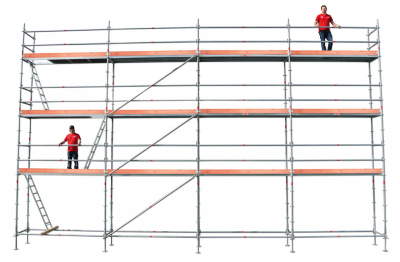 Byggstllning 12x8m - Modul Rotax Aluminium i gruppen Byggnadsstllning / Modulstllning / Stllningspaket Modul- Aluminium hos Stllning.se (AL-200128-set)