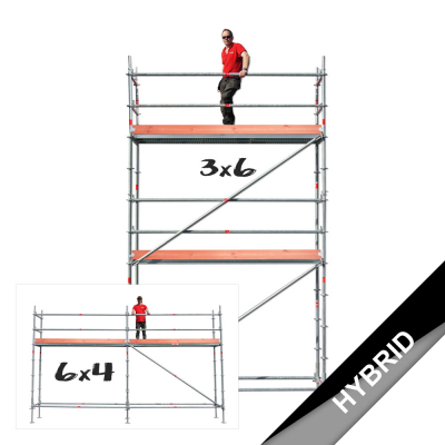 Villapaket 1 - Modul Rotax Hybrid i gruppen Byggnadsstllning / Villapaket hos Stllning.se (AL-310036-set)