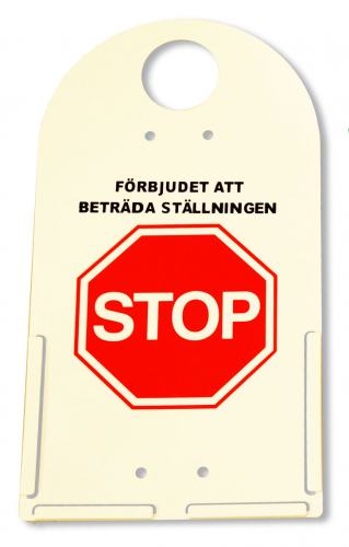 Skylthållare ställningsskylt A4