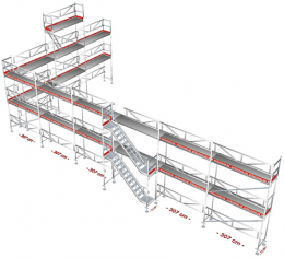 Byggstllning 182m - Ram Aluminium