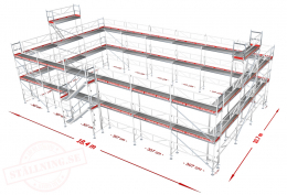 Byggstllning 354m - Ram Aluminium