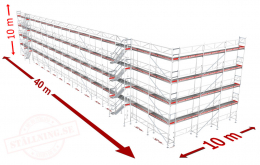 Byggstllning 500m - Ram Aluminium