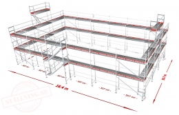 Byggstllning 354m - Ram Stl