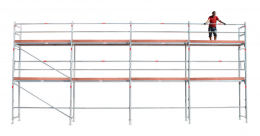 Byggstllning 12x6m - Ram Stl