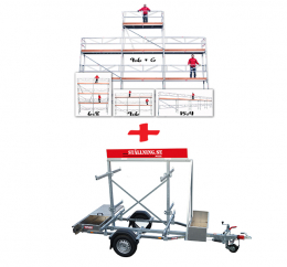 St�llningstrailer 60m� Villapaket 3 - Aluminium