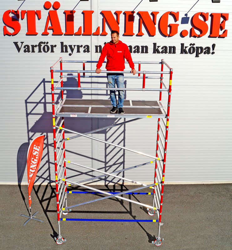 Rullställning 5,5 m dubbelbredd Rullställning 5,5 m dubbelbredd