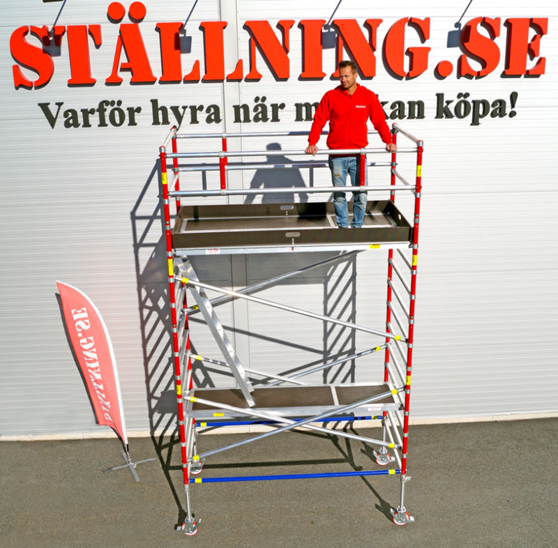 Rullställning 5,5 m dubbelbredd Rullställning 5,5 m dubbelbredd