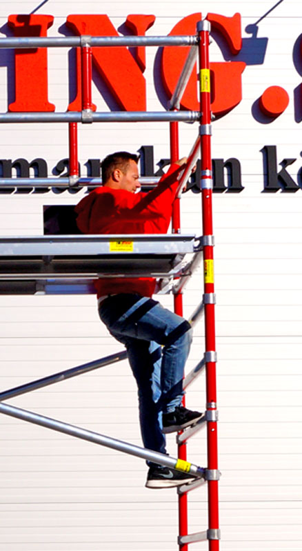 Rullställning 5,5 m dubbelbredd Rullställning 5,5 m dubbelbredd