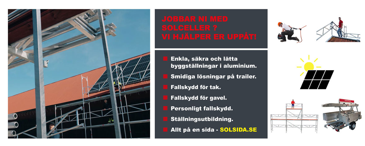 Montera solceller