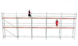 Byggstllning 15x6m - Modul Stl