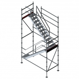 Fristende trapptorn - Modul Stl