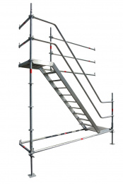 Trapptorn 4 m - St�l - Modul