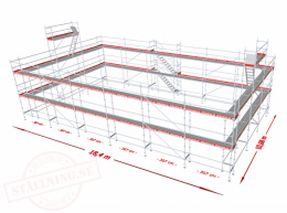 Byggstllning 354m - Modul Rotax Aluminium