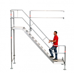 Trapptorn 4 m - Ram - st�l