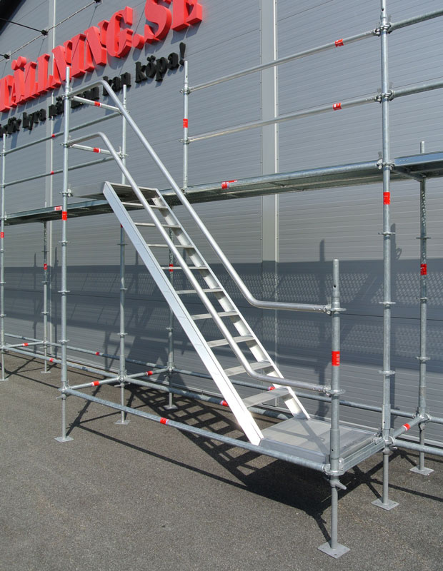 Byggst�llning 12x4m - Modul St�l