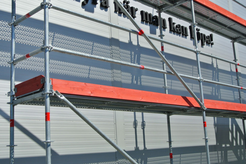 Byggst�llning 6x8m - Modul St�l