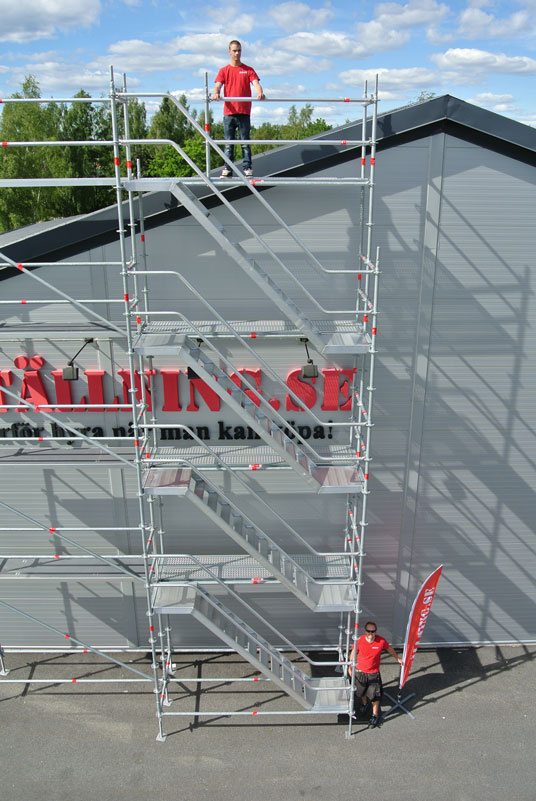 Byggst�llning 6x10m - Modul St�l