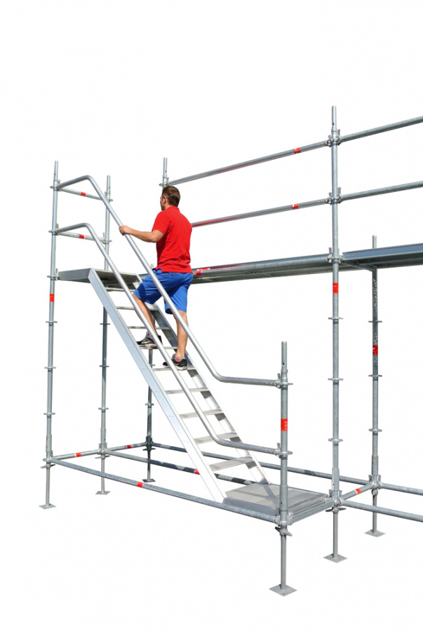 Trapptorn 4 m - St�l - Modul