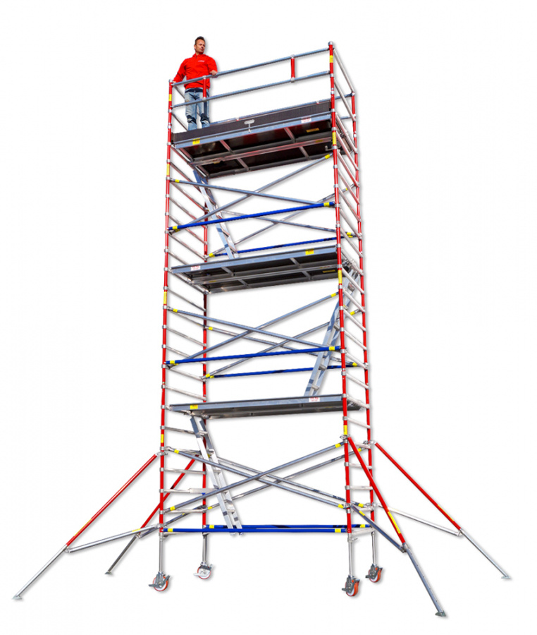 Rullst�llning 8,0m Dubbelbredd