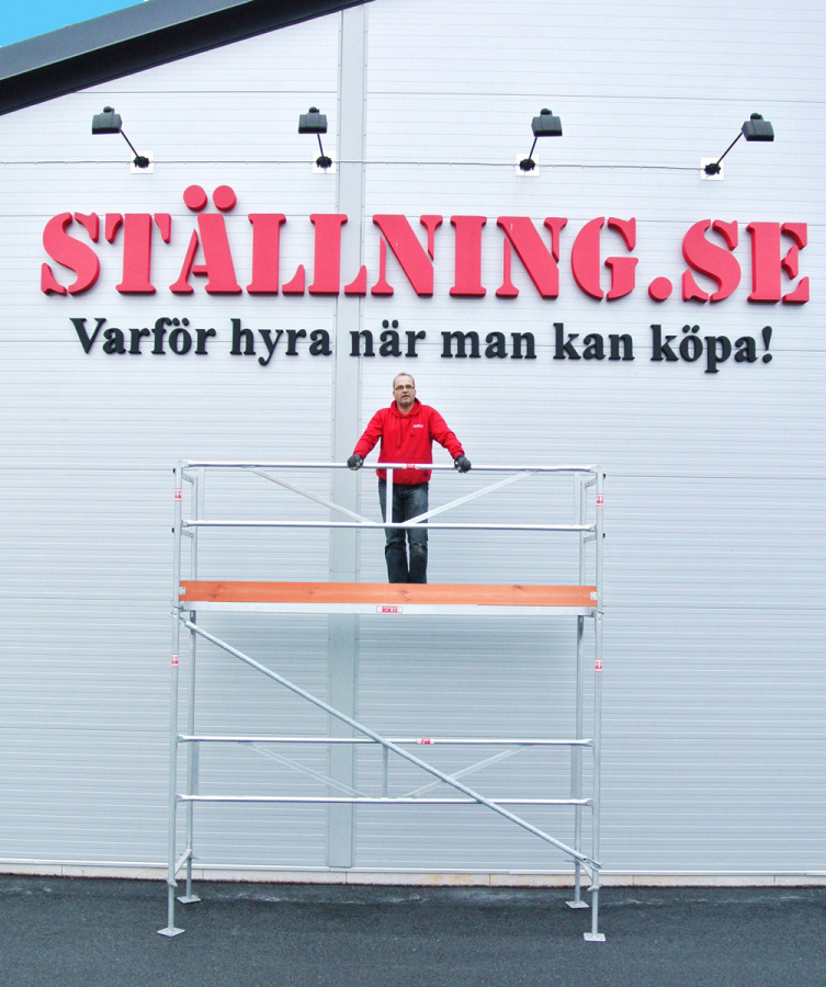 Byggst�llning 3x4m - RAM Aluminium