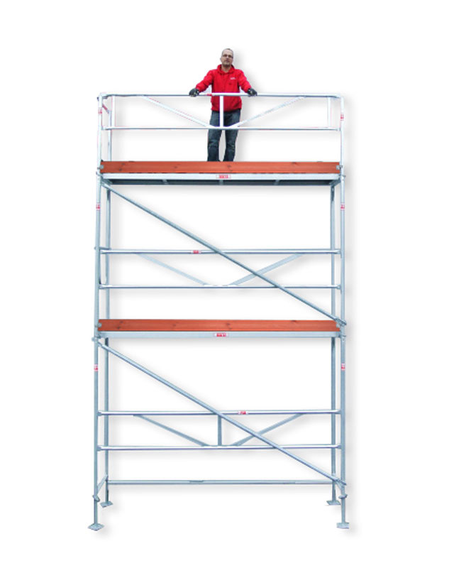 Byggst�llning 3x6m - Ram Aluminium