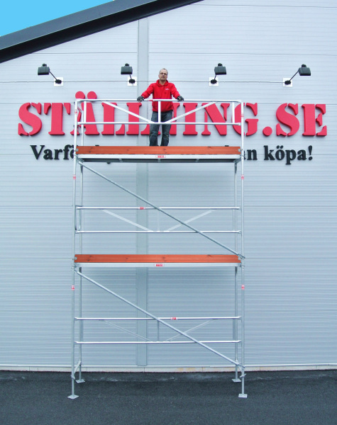 Byggst�llning 3x6m - Ram Aluminium