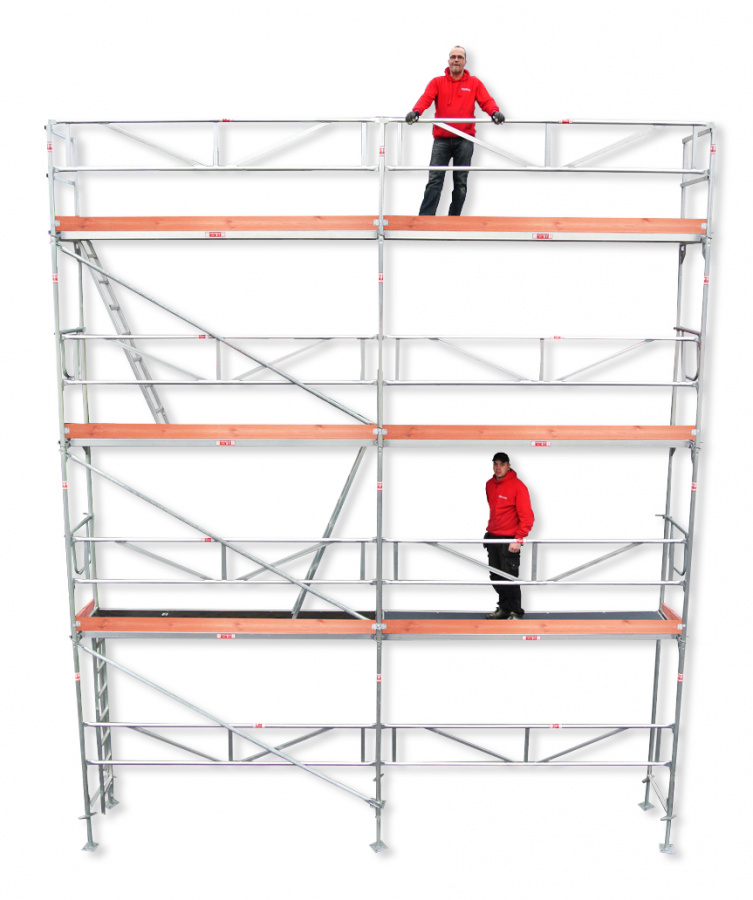 Byggst�llning 6x8m - Ram Aluminium