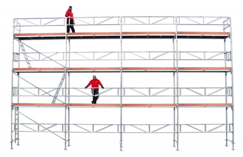 Byggst�llning 12x8m - Ram Aluminium