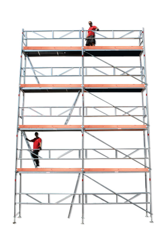 Byggst�llning 6x10m - Ram Aluminium