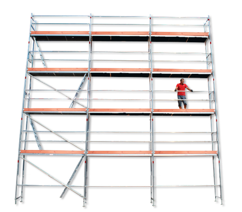 Byggst�llning 9x10m - Ram Aluminium