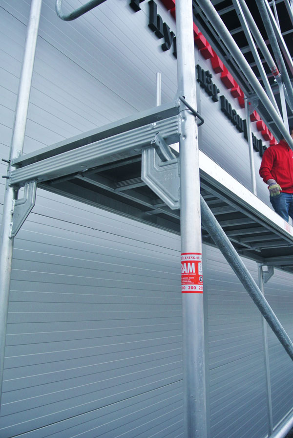 Byggst�llning 462m� - Ram Aluminium