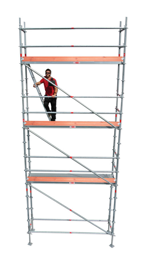 Byggst�llning 3x8m - Modul Rotax Aluminium