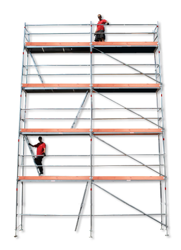 Byggst�llning 6x10m - Ram St�l