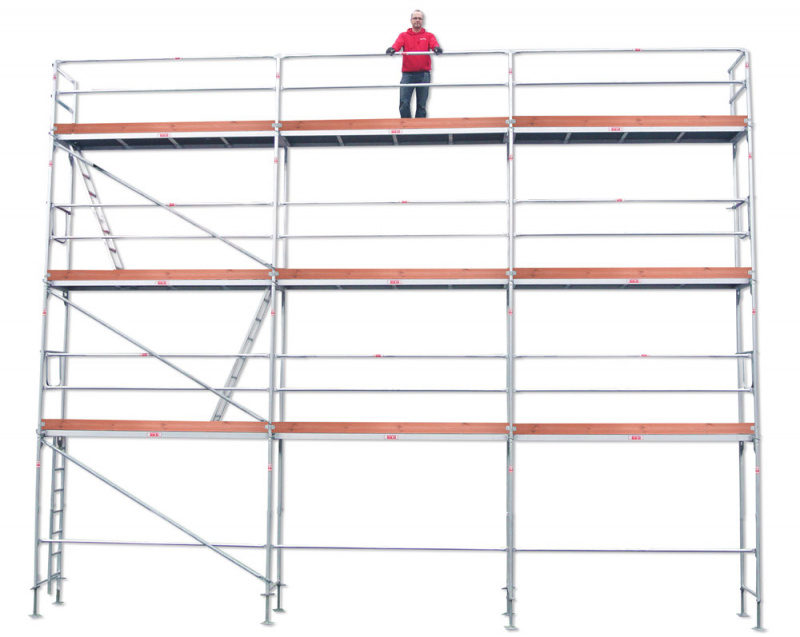 Byggst�llning 9x8m - Ram St�l