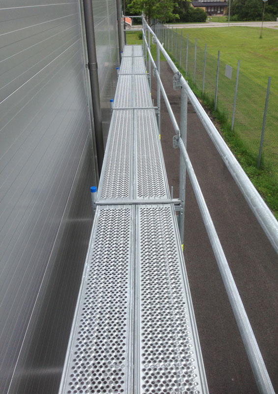 Byggst�llning 12x4m - Ram St�l