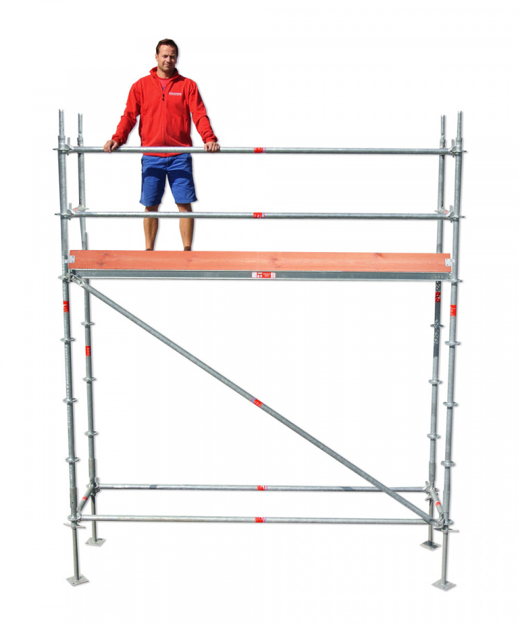 Byggst�llning 3x4m - Modul Rotax Hybrid