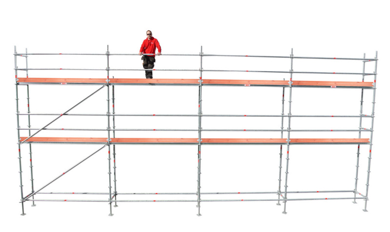 Byggst�llning 12x6m - Modul Rotax Hybrid