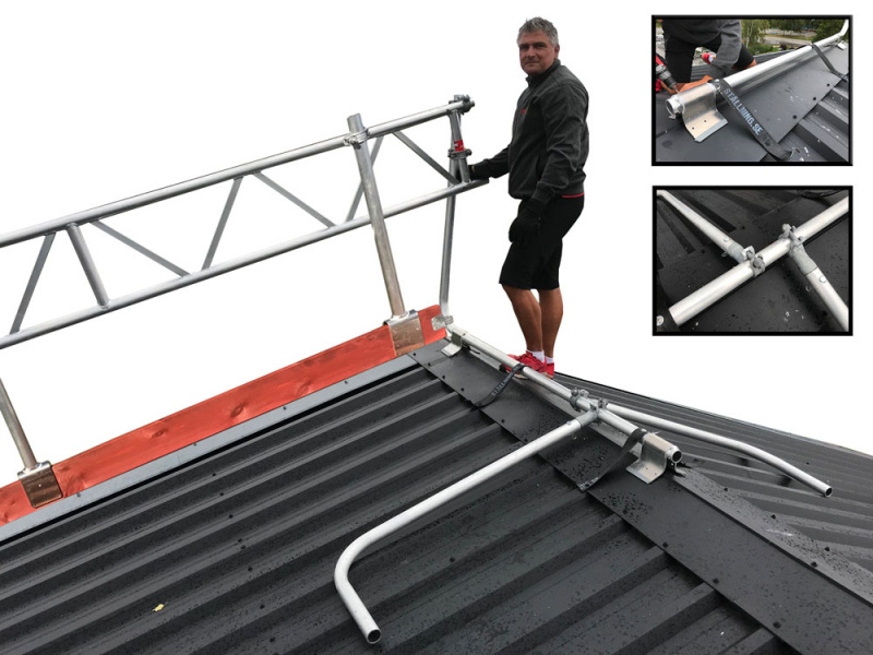 Nockstolpe till pl�ttak