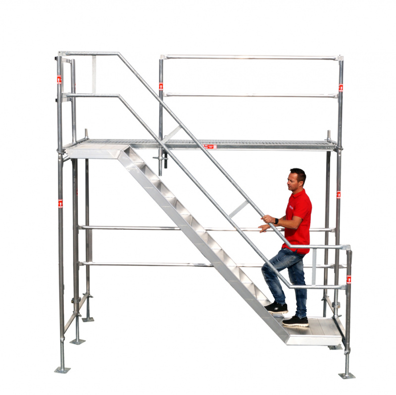 Trapptorn 4 m - Ram - st�l