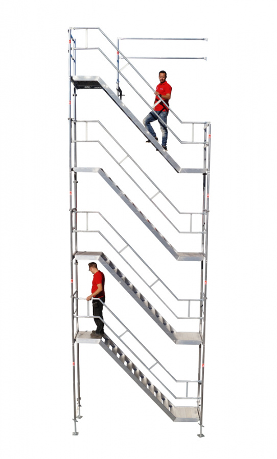 Trapptorn 10 m - St�l - Ram