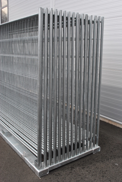 Byggstaket 100 m paket (f�rst�rkt) inkl. l�s & transporth�ck