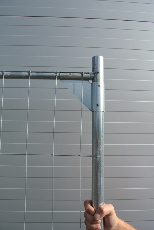 Byggstaket 100 m paket (f�rst�rkt) inkl. l�s & transporth�ck