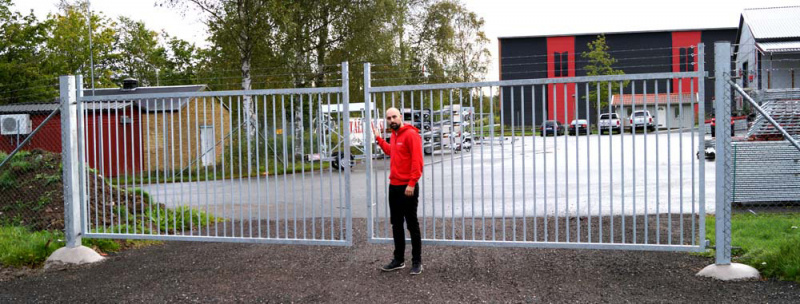 Industrist�ngsel 100 m inkl. grind