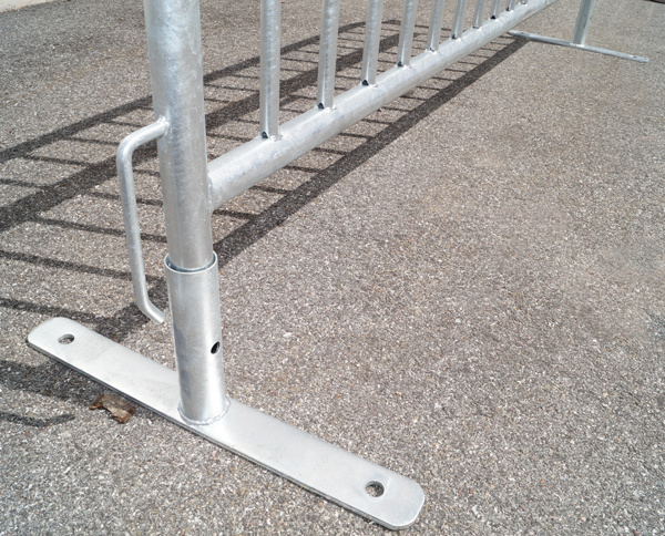 Kravallstakets 57 meterspaket inkl. transporth�ck