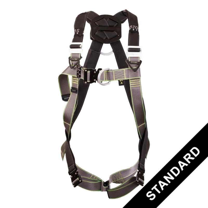 Fallskyddssele med elastisk �verdel