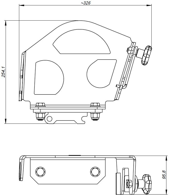 Universal f�ste f�r r�ddningsblock CRW200