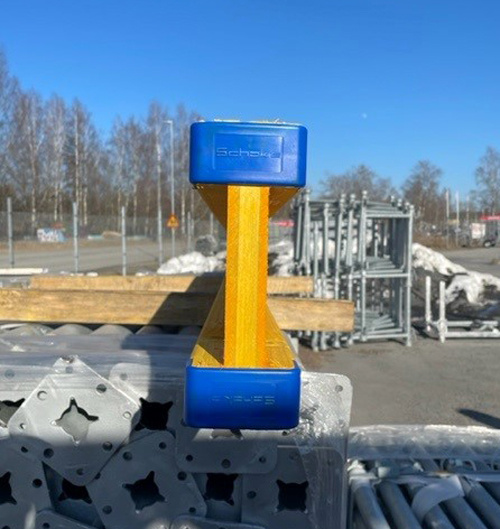 Schake Bockrygg 2,10 m (H20-balk)